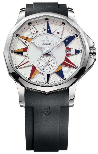 Corum Admiral Legend 42 Silver Dial Replica watch 395.101.20/F371 AA13